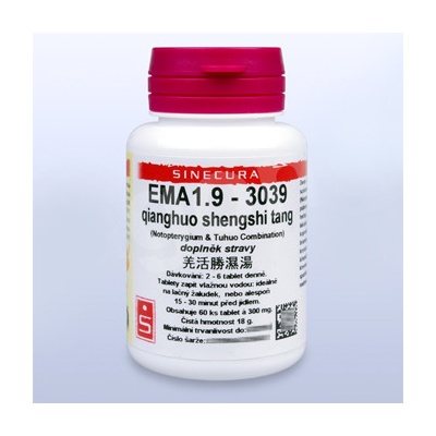 Sinecura EMA1.9 qianghuo shengshi tang 60 tablet