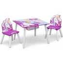 bHome Dětský stůl s židlemi Unicorn