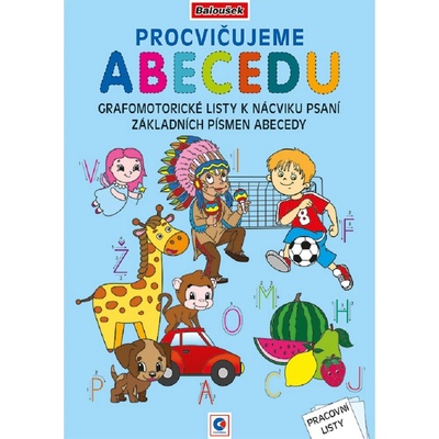 Pracovní listy A4 Procvičujeme abecedu