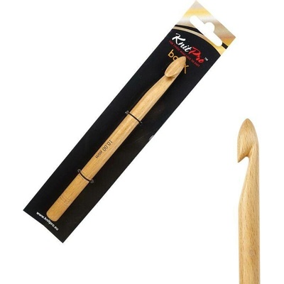 Dřevěný háček Knitpro Basix Birch 10 mm