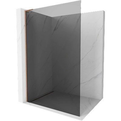 Mexen Kioto L душ параван Walk-in 110 x 200 см, графит, четкана мед - 800-110-103-65-40 (800-110-103-65-40)