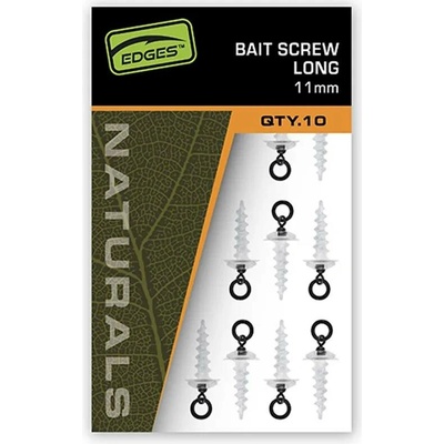 FOX - Vrtáček s obratlíkem a kroužkem Edges Bait Screw Short 9 mm 10 ks – Zbozi.Blesk.cz