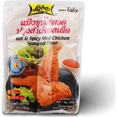 LOBOPikantná obaľovacia zmes na vyprážané kura 150 g