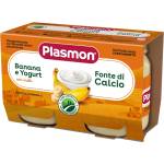 PLASMON Плодово пюре Plasmon - Йогурт с банан, 2 х 104 g (1522) - ozone