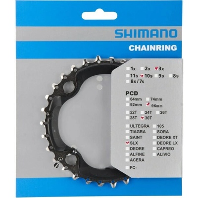 Prevodník Shimano FCM672 30z 3x10sp