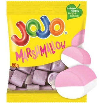 Jojo Marshmallow pěnové želé s příchutí jahody a vanilky 80 g