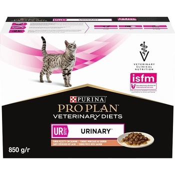 Purina PPVD Feline UR ST/OX Urinary Salmon 10 x 85 g