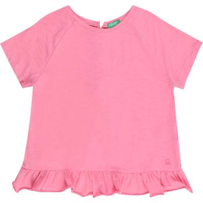 Benetton Тениска розово, размер l