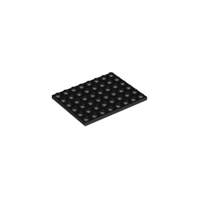 3036 Black Plate 6 x 8