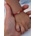 Kathryn' s Bracelets Детска гривна със златна безкрайност и червен конец (БЗГБ)