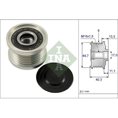 Předstihová spojka Schaeffler INA 535 0093 10 IN 535009310