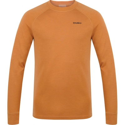 Husky merino mikina Aron M mustard