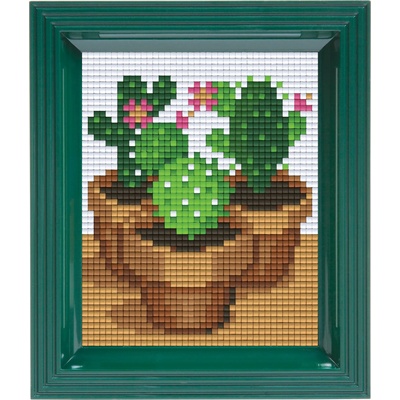 Pixelhobby Мозайка с рамка и пиксели Classic, Pixelhobby - Кактуси (31443)