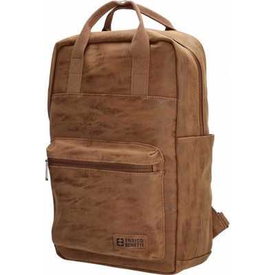 Enrico Benetti Rotterdam Backpack 13 EB-66597010 Camel 12 l