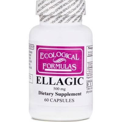 Ecological Formulas Ellagic, 500 mg, 60 капсули, Ecological Formulas (13199 (ELLAGIC) EF)