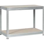 Carmen Метален стелаж MEGA 87x160x60 см, до 600 кг на рафт - цинк (3580524) - xmall