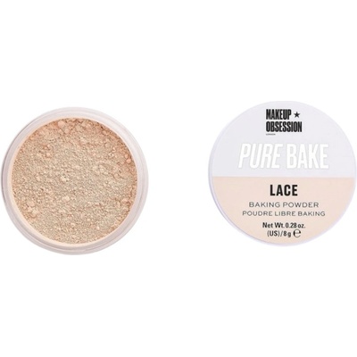 Makeup Obsession Прахообразна пудра Pure Baking Lace, 8 g