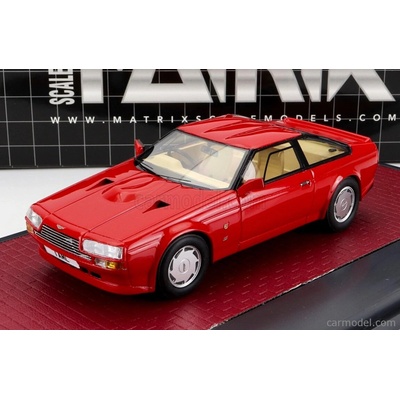 Matrix scale models Aston martin V8 Zagato 1986 Red 1:43