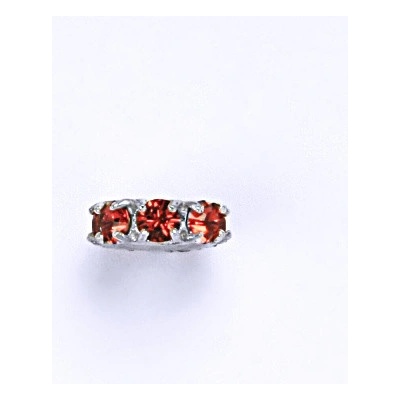 ČIŠTÍN 36941340 Stříbrný korálek se Swarovski paparadscha krystalem P 1371