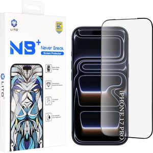 LITO Протектор за iPhone 17 Pro - Lito - NB Протектор за екран - Черен