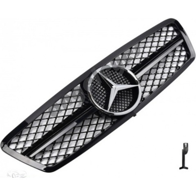 Angeleyes Mercedes C W203 predná maska AMG, čierna lesklá