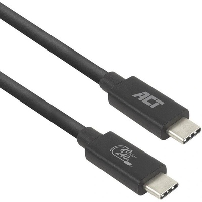 ACT Кабел USB-C - USB-C, 2 м / USB4, 20Gbps, 240W, сертифициран USB-IF (AC7432)