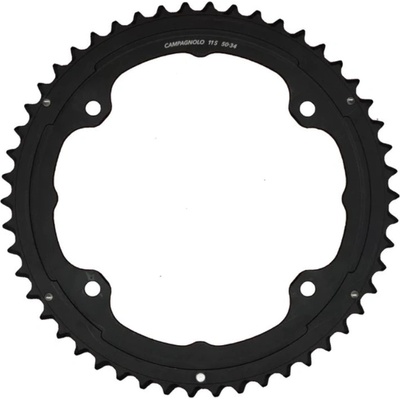 Převodník 11s Campagnolo POTENZA 50z, černý vč.šroubů (r.v. 2017 - ....)