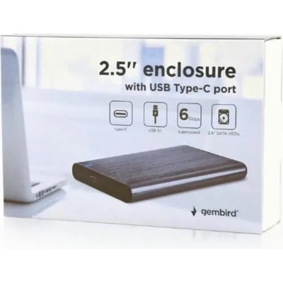 Gembird 2.5 USB 3.1 EE2-U3S-6-GR