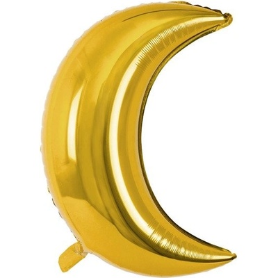 PartyDeco Fóliový balón mesiac 60 cm