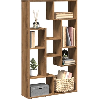 Knihovna dub artisan 72x20x120 cm