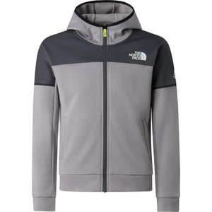 The North Face Детско яке за тренировка The North Face Kid's Mountain Athletics Full Zip Hoodie Training jacket - Anthracite Grey / Transcendent Grey (704-5980-0113)