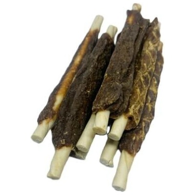 Salač tyčinka z drcené bůvolí kůže obalená králičím masem 250 g