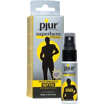Спрей, отложете свършването, силен - Superhero Strong 20ml (PJUR000150)