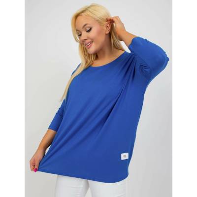 Blouse RV BZ 3770.92 grey blue modrá