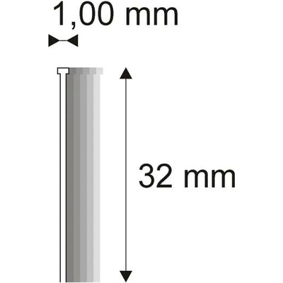 Truhlářské Brady Narex 12/32 (18G) - 1 x 32 mm - 5.000 ks