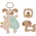Tooky Toy Tooy Toys: Комплект бебешки играчки, дървени - куче