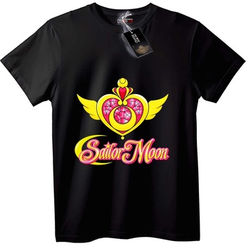 NOONEBRAND Тениска Sailor Moon Лого сърце - M, White