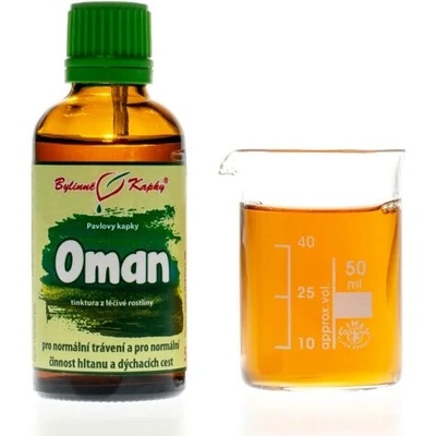 Bylinné kapky Oman kořen tinktura 50 ml