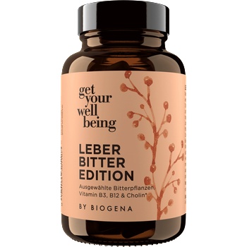 get your wellbeing by BIOGENA Liver bitter edition - 60 капсули