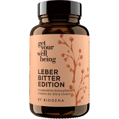 get your wellbeing by BIOGENA Liver bitter edition - 60 капсули