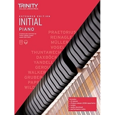 Trinity College London Piano Exam Pieces Plus Exercises 2021-2023: Initial - Extended Edition