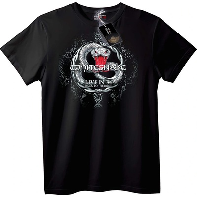 NOONEBRAND Тениска Whitesnake Живи '84 - 4XL, White