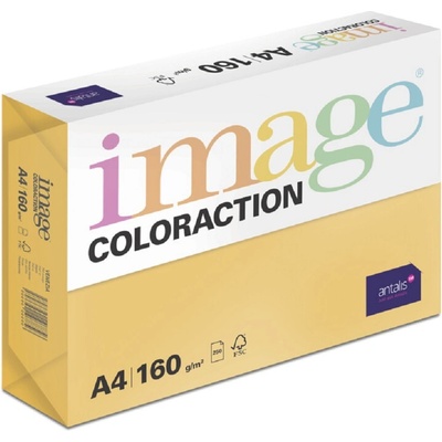Barevný papír Image Coloraction Venezia/sytá oranžová A4/160g/250ks – Zboží Dáma