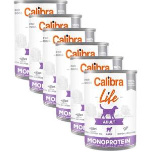 Calibra Dog Life Възрастен Агне 6 x 400 г