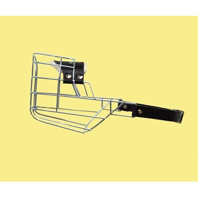 Chopo Náhubek kovový Dalmatin Hasky Ohař fena chrom 100 x 120 x 100 mm – Zboží Dáma