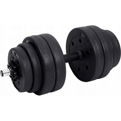 Songmics Činky potažené/pogumované nastavitelné 2 x 15 kg