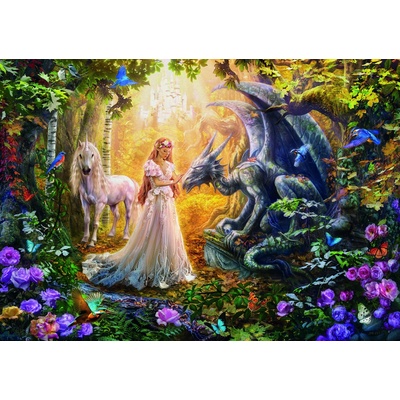 Educa Dragon Princess and Unicorn 1500 dielov