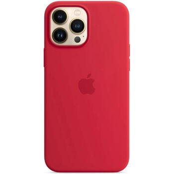 Image 1 of Apple Оригинален гръб Apple Silicone Magsafe Cover за iPhone 13 Pro Max - Червен, MM2V3ZM/A