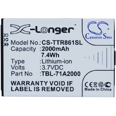 Батерия за Tp-Link M5250, M7200, M7350, 2000mAh (CS-TTR861SL)