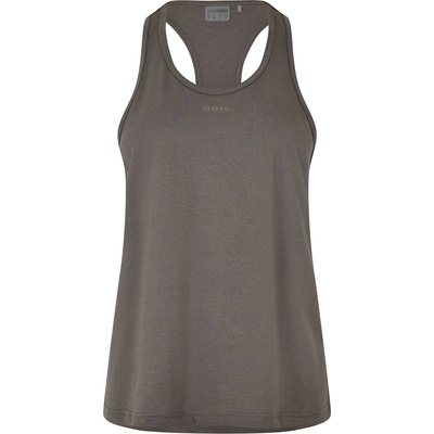 USA Pro Classic Racer Back Sports Tank Womens - Warm Ash